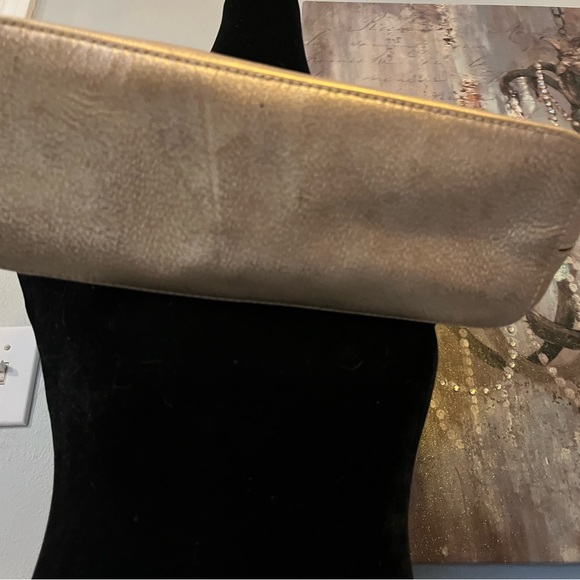 EUC Kate Spade Wellesley Rachelle Gold Leather Handbag - Picture 6 of 16